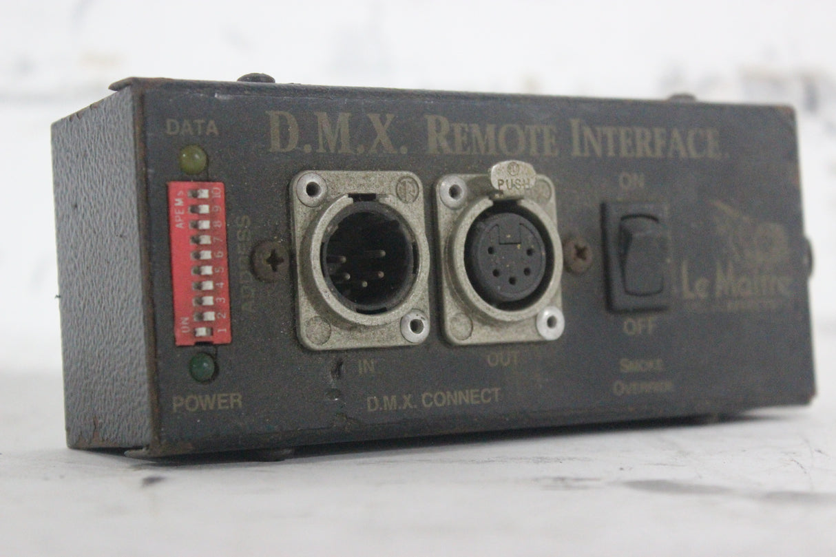 Le Maitre DMX Remote Interface