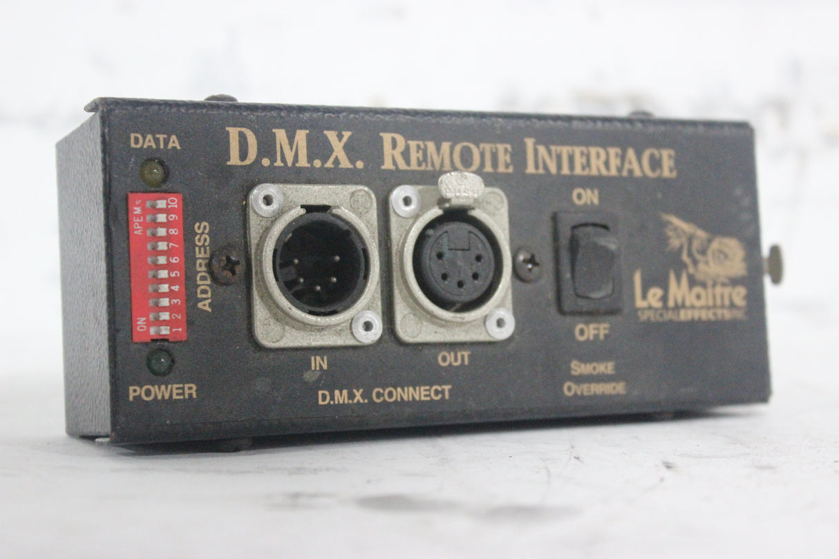 Le Maitre DMX Remote Interface