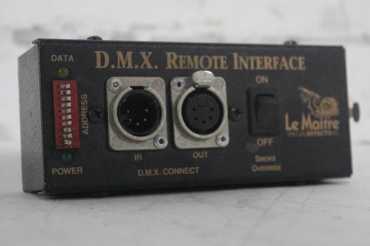 Le Maitre DMX Remote Interface