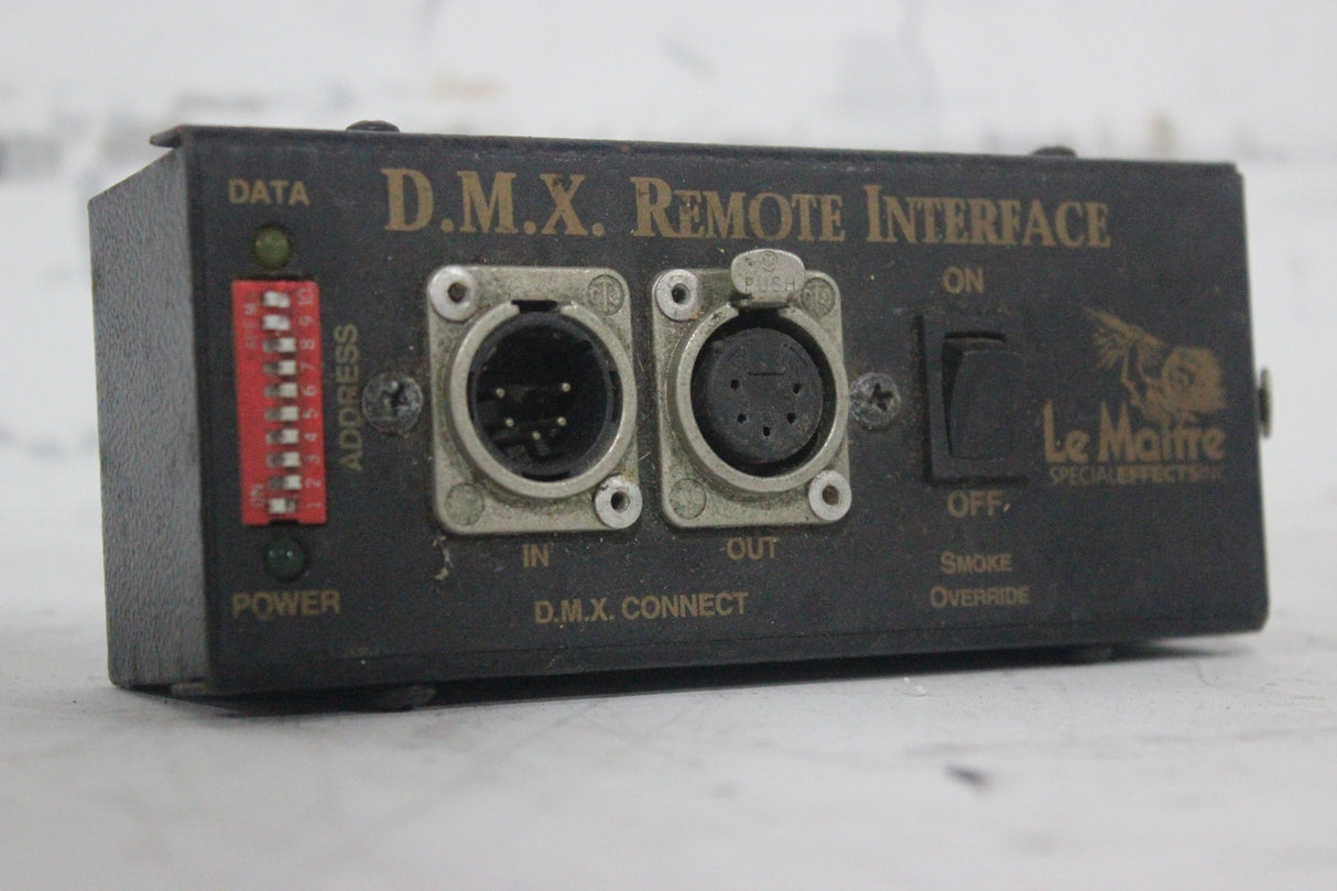Le Maitre DMX Remote Interface
