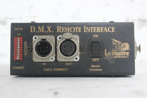 Le Maitre DMX Remote Interface