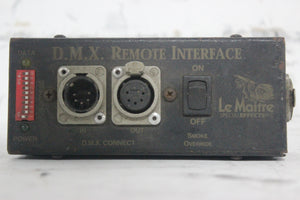 Le Maitre DMX Remote Interface