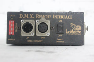 Le Maitre DMX Remote Interface