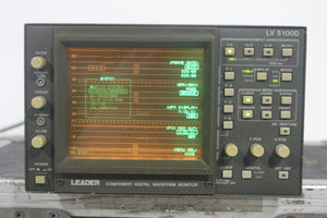 Leader LV5100D Digital Waveform Monitor in Hard Carrying Case