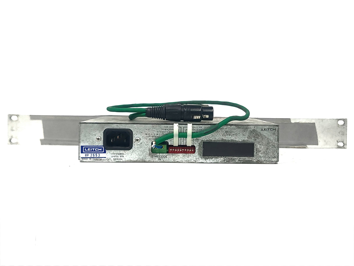 Leitch DTD 5200 Digital Time Display
