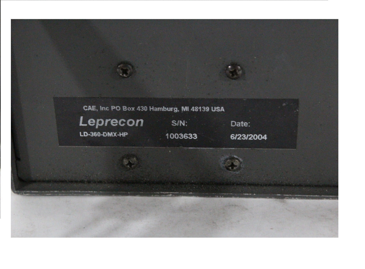 Leprecon LD-360 DIMLEPHP 6-Channel 600W Portable Dimmer