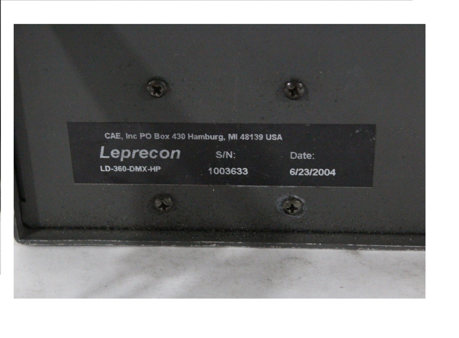 Leprecon LD-360 DIMLEPHP 6-Channel 600W Portable Dimmer