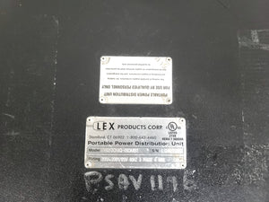 Lex DB200MQ-IBDMB1 Portable Power Distributor Unit in Wheeled Hard Case
