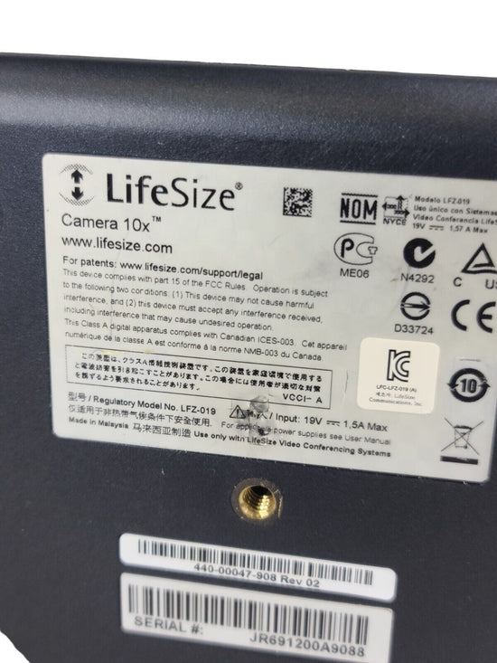 LifeSize LFZ-019 10x Video Conference Camera