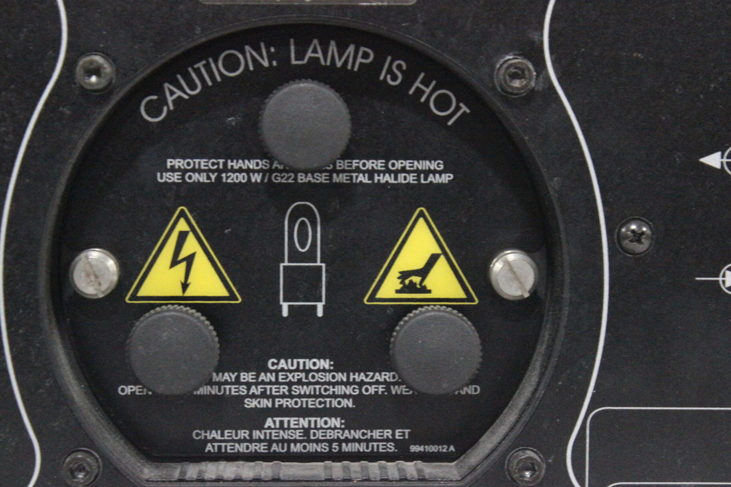 LightWave Research Cyberlight CL Litho DMX Scanner Lighting Fixture