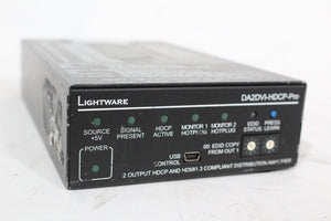 Lightware DA2DVI-HDCP-Pro Distribution Amplifier