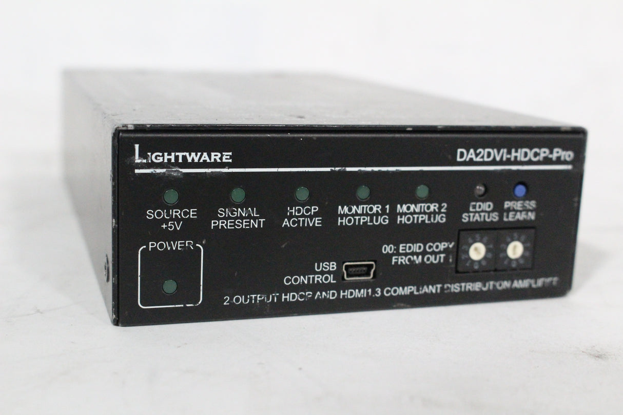 Lightware DA2DVI-HDCP-Pro Distribution Amplifier