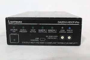 Lightware DA2DVI-HDCP-Pro Distribution Amplifier