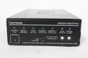 Lightware DA2DVI-HDCP-Pro Distribution Amplifier