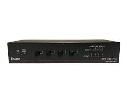 Extron SW4 USB PLUS USB Peripheral Sharing Switch - 4 x USB 2.0 - Desk ...