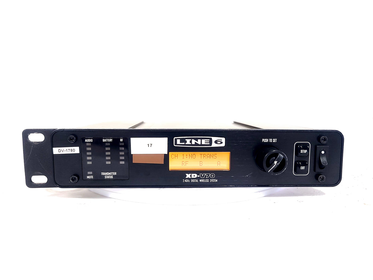 Line6 XD-V70 2.4GHz Digital Wireless System w/ 9V DC PSU &amp; (2) Antennae