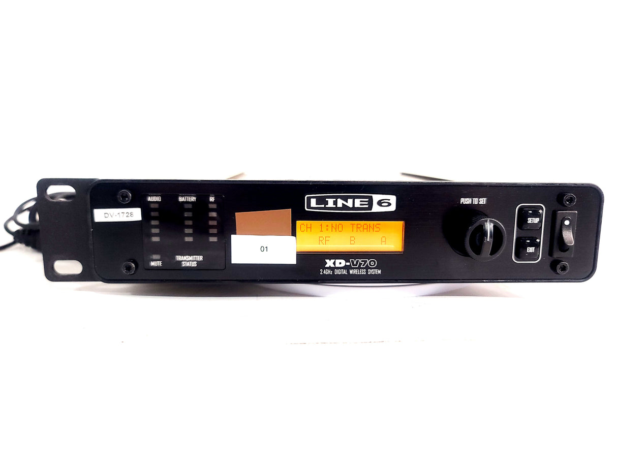 Line6 XD-V70 2.4GHz Digital Wireless System w/ 9V DC PSU &amp; (2) Antennae