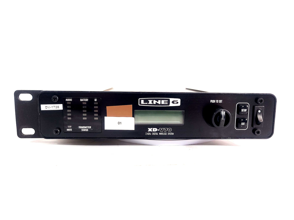 Line6 XD-V70 2.4GHz Digital Wireless System w/ 9V DC PSU &amp; (2) Antennae