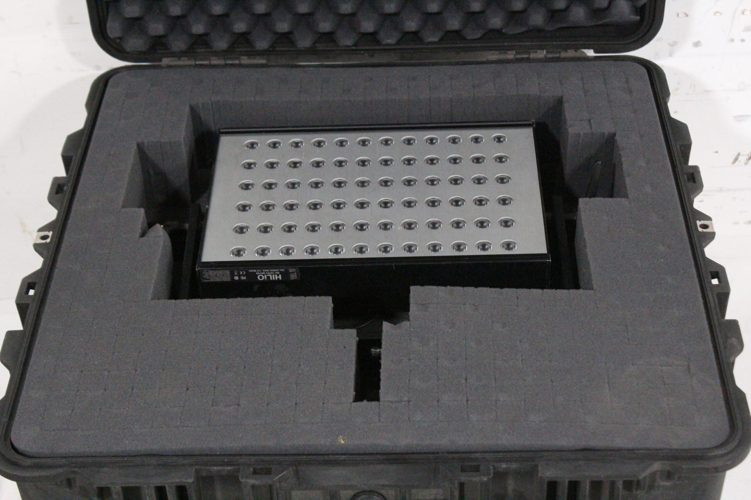 Litepanels Hilio 120-240VAC LED Fixture in Pelican 1640 Case