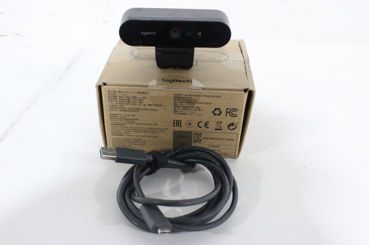 Logitech BRIO Ultra HD Webcam U-0040