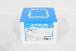 Lutron Homeworks QS HQRD-W6BRL-WH 6 Button Keypad