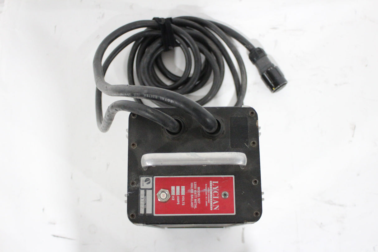 Lycian 927 M2 FollowSpot Magnetic Ballast - 1200W Lamps