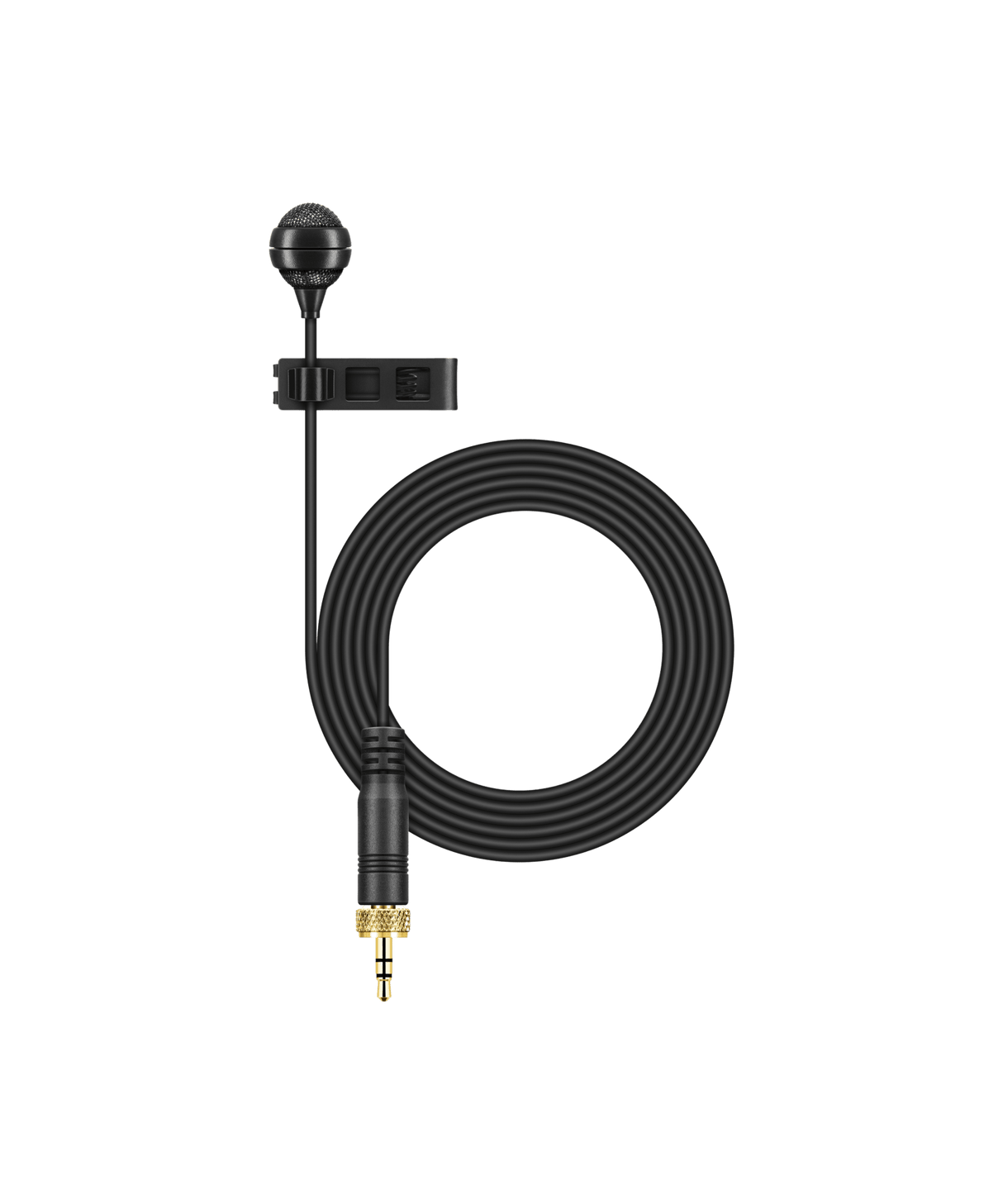 Sennheiser ME 4 Cardioid Lavalier Microphone with Locking 3.5mm Connector (Black)