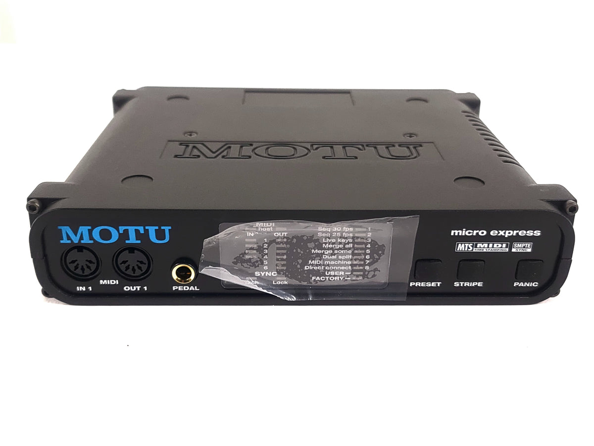 MOTU Micro Express 4x6 Midi Interface in Original Box