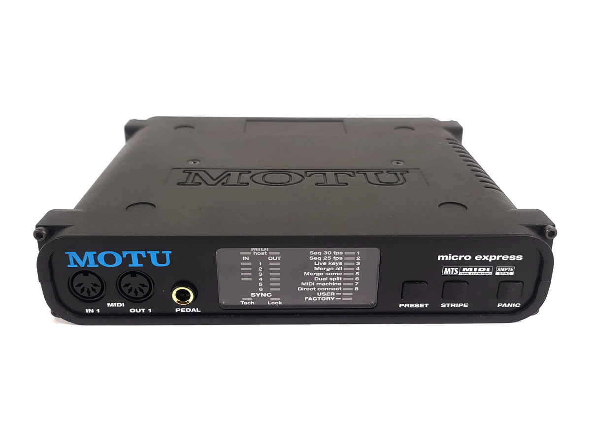 MOTU Micro Express 4x6 Midi Interface in Original Box