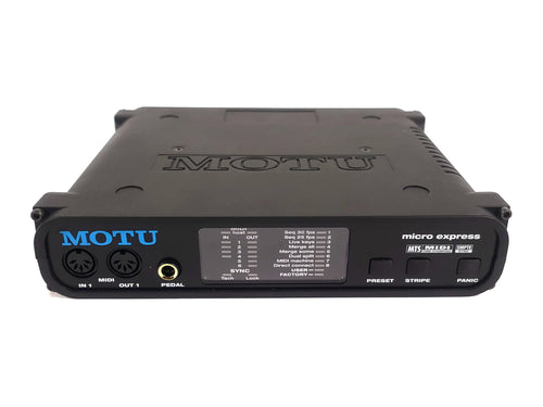 MOTU Micro Express 4x6 Midi Interface in Original Box