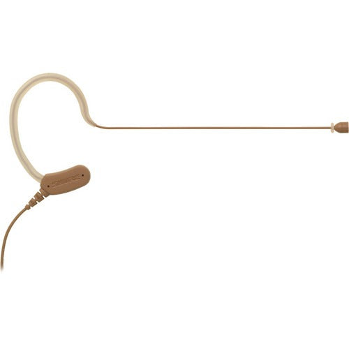 Shure MX153 Omnidirectional Earset Headworn Microphone with TQG Connection, Cocoa