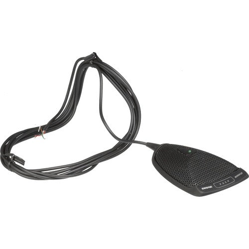 Shure MX392/C Microflex Cardioid Boundary Microphone with Logic-Control LED for Installs (Unterminated Pigtail, Back Cable Exit)