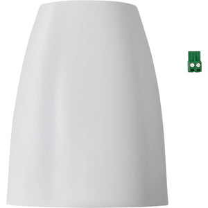 Shure MXP-1W Microflex Passive Mini-Pendant Conferencing Loudspeaker (White, Single)
