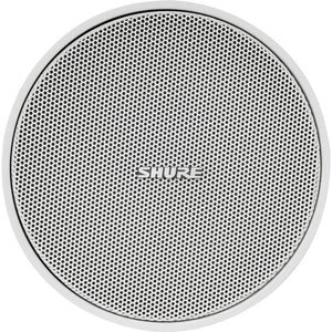 Shure MXP-1W Microflex Passive Mini-Pendant Conferencing Loudspeaker (White, Single)
