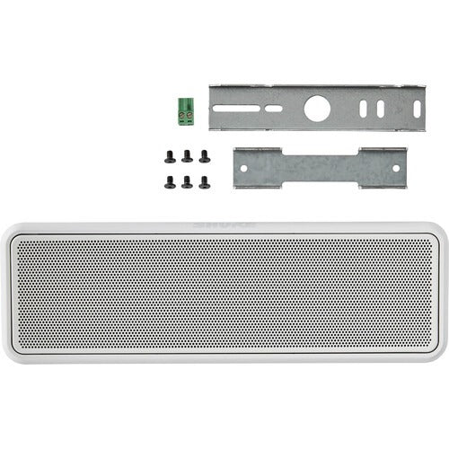 Shure Microflex MXP-3W Wall Mount Conferencing Passive Loudspeaker, White, Single