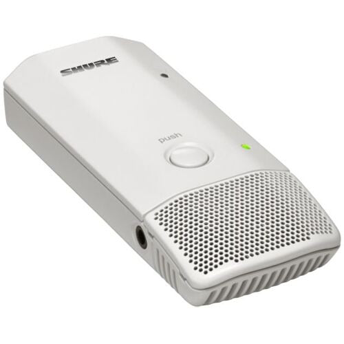 Shure MXW6W/C=-Z10 Cardioid Boundary Transmitter (White)
