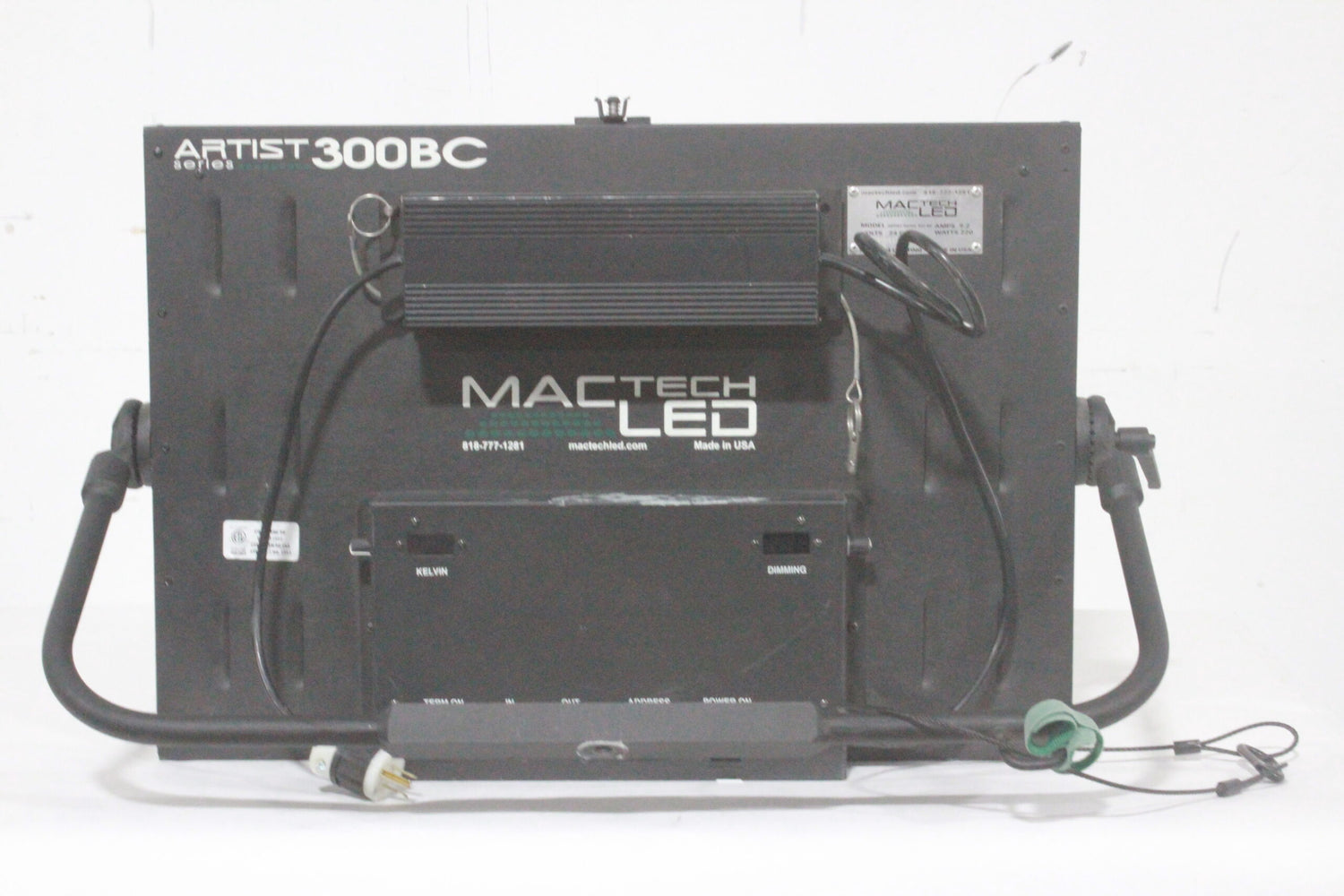 MacTech LED Artist Series 300BC Bi-Color Studio Light Panel