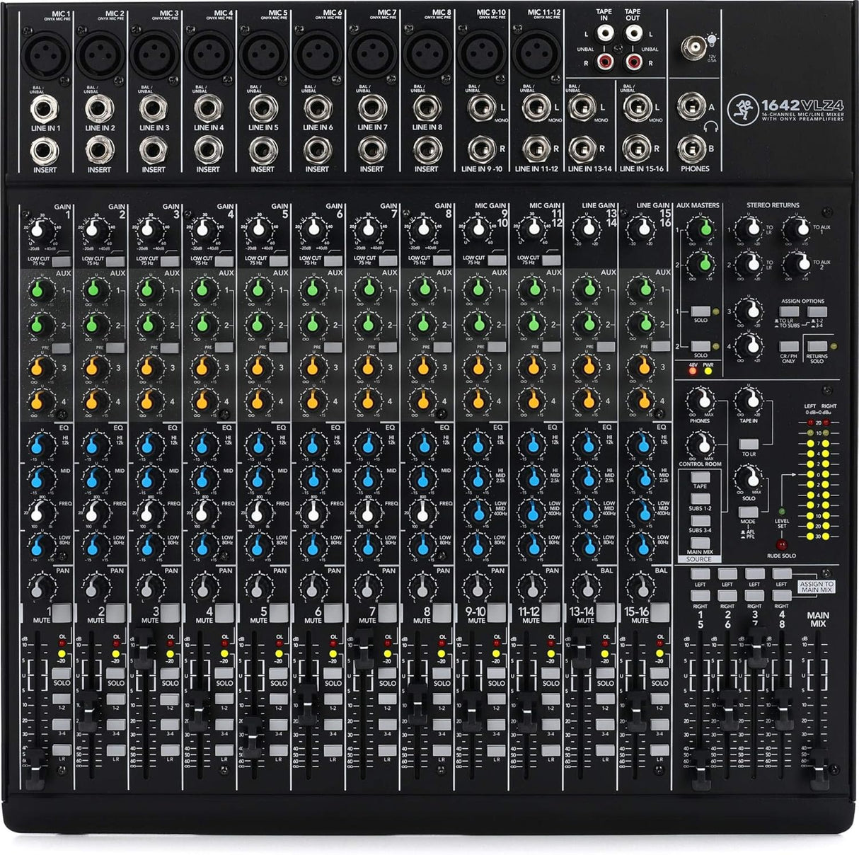 Mackie 1642-VLZPRO PRO 16-Channel Mic/Line Mixer