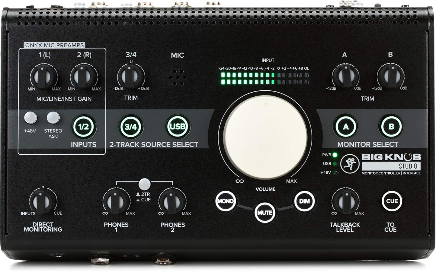 Mackie Big Knob Studio Monitor Controller & Interface