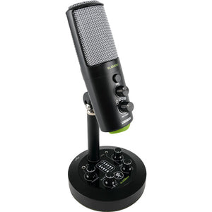 Mackie CHROMIUM Premium USB Condenser Microphone with Built-in 2-Channel Mixer