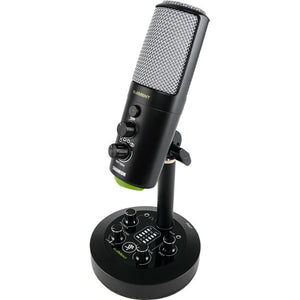 Mackie CHROMIUM Premium USB Condenser Microphone with Built-in 2-Channel Mixer