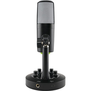 Mackie CHROMIUM Premium USB Condenser Microphone with Built-in 2-Channel Mixer