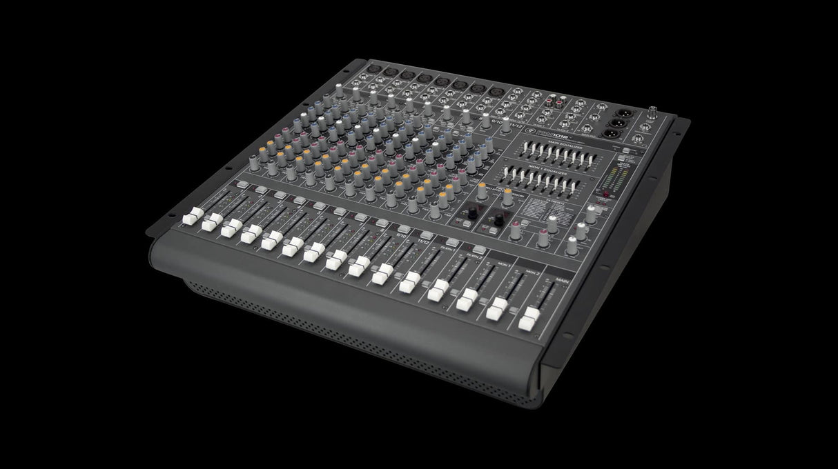 Mackie MCK-0026941-00 PPM1012 12-channel Powered Desktop Mixer w/ Effects (1600W)