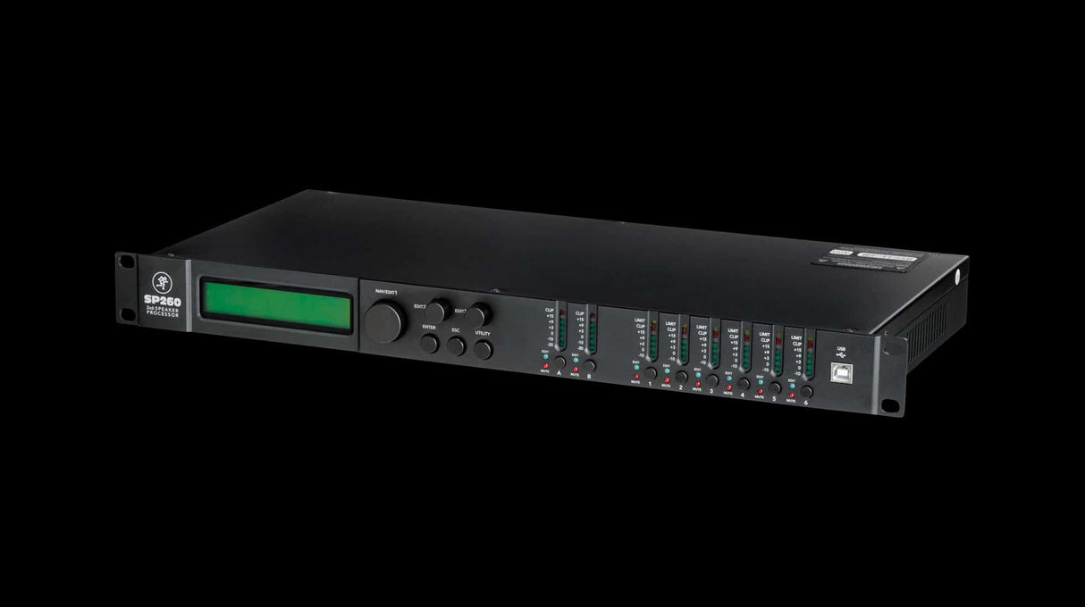 Mackie MCK-2039291-00 SP260 2x6 Loudspeaker System Processor