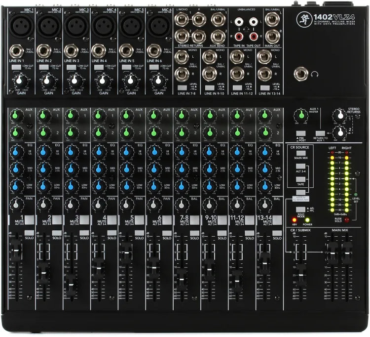 Mackie MCK-2040764-00 1402VLZ4 14-channel Compact Mixer