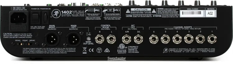 Mackie MCK-2040764-00 1402VLZ4 14-channel Compact Mixer