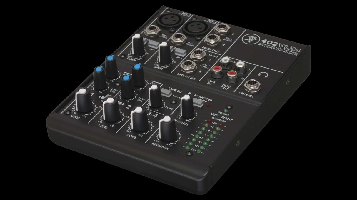 Mackie MCK-2040768-00 402VLZ4 4-channel Ultra Compact Mixer