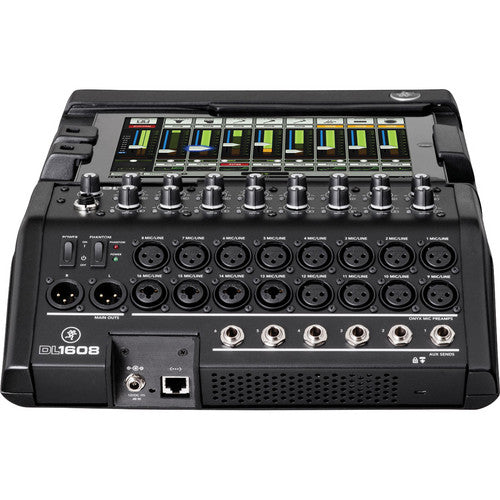 Mackie MCK-2044387-00 DL1608 16-channel Digital Live Sound Mixer w/ iPad Control Lightning