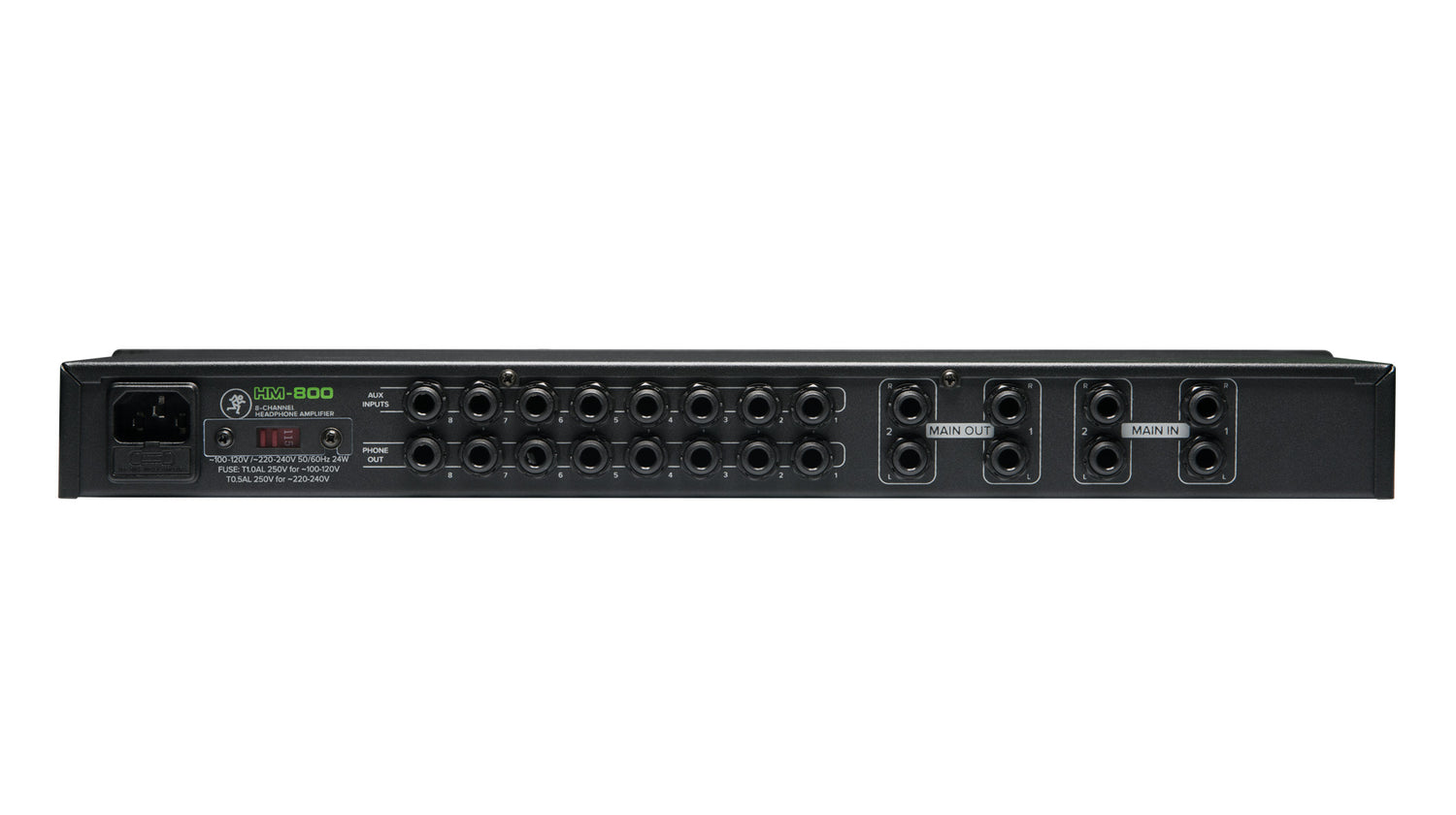 Mackie MCK-2049179-00 8-Channel Headphone Amplifier