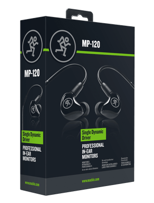 Mackie MCK-2049300-00 Single Dynamic Driver Professional In-Ear Monitors